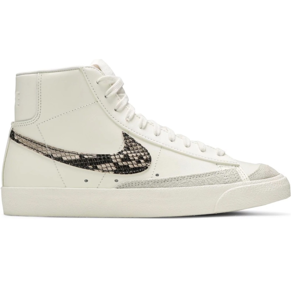 snakeskin high top nike blazers
